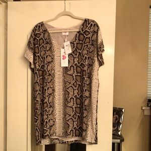 Buddy love snake print dress